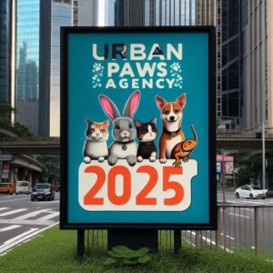 Urban Paws Agency sign