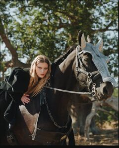 Equestrian talent brings elegance, character and visual impact to fashion and advertising campaigns.